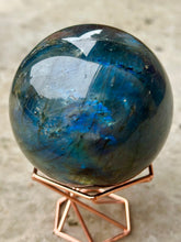 Load image into Gallery viewer, New! Labradorite Polished Sphere Crystal Ball - Natural & Unique