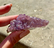 Load image into Gallery viewer, New! 💜 Unique Druzy Amethyst Crystal Cluster (8 cm) - Natural & Unique