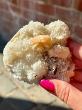 Load image into Gallery viewer, New! Stilbite with Apophyllite Crystal Cluster (9 x 9 x 4 cm) - Natural & Unique |Reiju