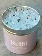 Load image into Gallery viewer, New! October - Opal Crystal Birthstone Candle| Reiju