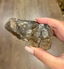 Load image into Gallery viewer, New! Extremely Rare Natural & Unique Raw Zambian Citrine Crystal – Unique Collector’s Piece (10 x 5 x 6 cm) |Reiju