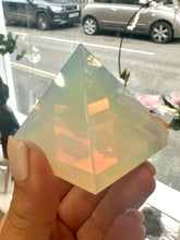 Load image into Gallery viewer, Large Opalite Crystal Pyramid