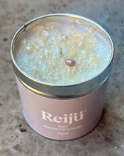 Load image into Gallery viewer, New! June - Pearl Crystal Birthstone Candle| Reiju