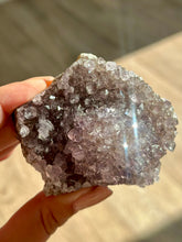 Load image into Gallery viewer, New! 💜 Unique Druzy Amethyst Crystal Cluster (8 cm) - Natural & Unique