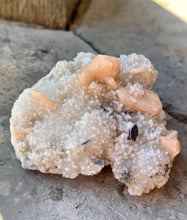 Load image into Gallery viewer, New! Stilbite with Apophyllite Crystal Cluster (9 x 9 x 4 cm) - Natural & Unique |Reiju