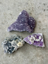 Load image into Gallery viewer, New! 💜 Unique Druzy Amethyst Crystal Cluster (9 cm) - Natural & Unique