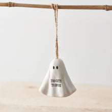 Load image into Gallery viewer, Too Cute To Spook Hanging Halloween Ghost