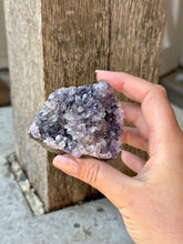 Load image into Gallery viewer, New! 💜 Unique Druzy Amethyst Crystal Cluster (7 cm) - Natural & Unique