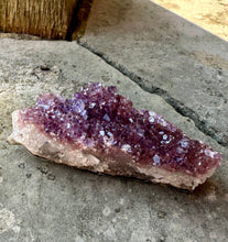 Load image into Gallery viewer, New! 💜 Unique Druzy Amethyst Crystal Cluster (8 cm) - Natural & Unique