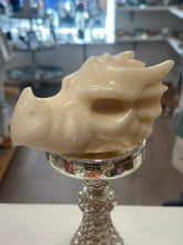 Load image into Gallery viewer, Yellow Calcite Dragon Head Carving – Natural Crystal Sculpture for Energy & Confidence |Reiju