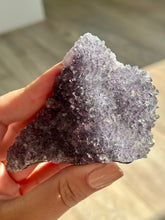 Load image into Gallery viewer, New! 💜 Unique Druzy Amethyst Crystal Cluster (9 cm) - Natural & Unique