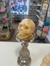 Load image into Gallery viewer, New! Unique Yellow Jade Crystal Skull Natural & Unique