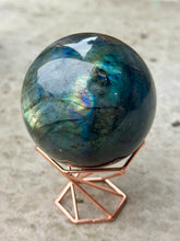 Load image into Gallery viewer, New! Labradorite Polished Sphere Crystal Ball - Natural & Unique
