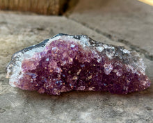 Load image into Gallery viewer, New! 💜 Unique Druzy Amethyst Crystal Cluster (8 cm) - Natural & Unique