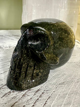 Load image into Gallery viewer, Nephrite Jade Crystal Skull - Natural & Unique