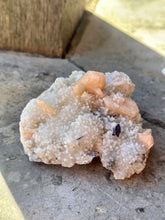 Load image into Gallery viewer, New! Stilbite with Apophyllite Crystal Cluster (9 x 9 x 4 cm) - Natural & Unique |Reiju