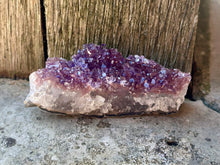Load image into Gallery viewer, New! 💜 Unique Druzy Amethyst Crystal Cluster (8 cm) - Natural & Unique