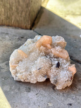 Load image into Gallery viewer, New! Stilbite with Apophyllite Crystal Cluster (9 x 9 x 4 cm) - Natural & Unique |Reiju
