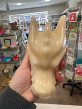 Load image into Gallery viewer, Yellow Calcite Dragon Head Carving – Natural Crystal Sculpture for Energy & Confidence |Reiju