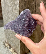 Load image into Gallery viewer, New! 💜 Unique Druzy Amethyst Crystal Cluster (9 cm) - Natural & Unique