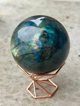 Load image into Gallery viewer, New! Labradorite Polished Sphere Crystal Ball - Natural & Unique