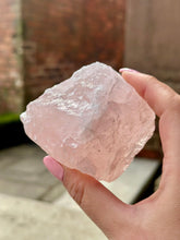 Load image into Gallery viewer, NEW! Rose Quartz LARGE Raw Chunk Crystal Piece |Reiju