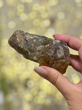 Load image into Gallery viewer, New! Extremely Rare Natural & Unique Raw Zambian Citrine Crystal – Unique Collector’s Piece (10 x 5 x 6 cm) |Reiju