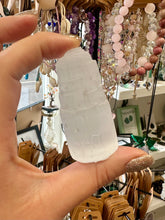Load image into Gallery viewer, Selenite Crystal Tower | Small Natural & Unique Reiki Charged Crystal Piece