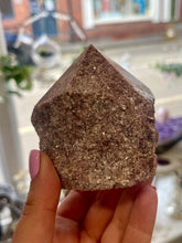 Load image into Gallery viewer, Lepidolite Raw Polished Point - Natural & Unique Piece