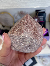 Load image into Gallery viewer, Lepidolite Raw Polished Point - Natural & Unique Piece