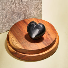 Load image into Gallery viewer, Shungite Crystal Heart Protective Love Symbol |Reiju