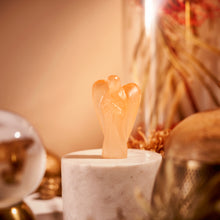 Load image into Gallery viewer, Orange Selenite Natural Carved Crystal Stone Angel |Reiju