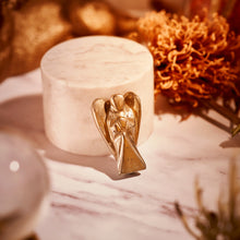 Load image into Gallery viewer, Pyrite "Fools Gold" Natural Crystal Carved Guardian Angel |Reiju