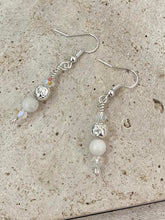 Load image into Gallery viewer, 'Handmade By Michelle' Natural Moonstone Crystals Earring Set