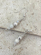 Load image into Gallery viewer, 'Handmade By Michelle' Natural Moonstone Crystals Earring Set