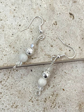 Load image into Gallery viewer, 'Handmade By Michelle' Natural Moonstone Crystals Earring Set