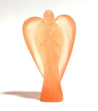 Load image into Gallery viewer, Orange Selenite Crystal Angel - Krystal Gifts UK