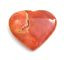 Load image into Gallery viewer, Orange Jade Heart Crystal Stone - Krystal Gifts UK
