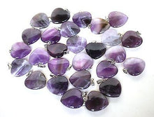 Load image into Gallery viewer, Amethyst Crystal Heart Pendant - Krystal Gifts UK