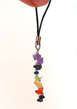 Load image into Gallery viewer, Chakra Crystals Mobile  / Bag / Purse / Keyring Charm Gift Wrapped - Krystal Gifts UK