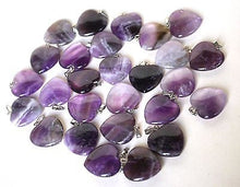 Load image into Gallery viewer, Amethyst Crystal Heart Pendant - Krystal Gifts UK