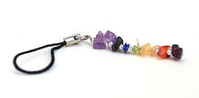 Load image into Gallery viewer, Chakra Crystals Mobile  / Bag / Purse / Keyring Charm Gift Wrapped - Krystal Gifts UK