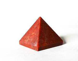 Red Jasper Crystal Pyramid - Krystal Gifts UK