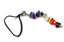 Load image into Gallery viewer, Chakra Crystals Mobile  / Bag / Purse / Keyring Charm Gift Wrapped - Krystal Gifts UK