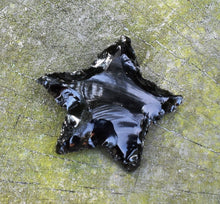 Load image into Gallery viewer, Black Obsidian (Dragon Glass) Crystal Star