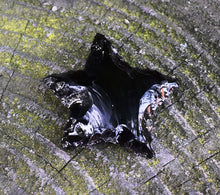 Load image into Gallery viewer, Black Obsidian (Dragon Glass) Crystal Star