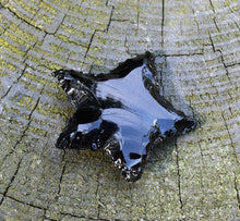 Load image into Gallery viewer, Black Obsidian (Dragon Glass) Crystal Star