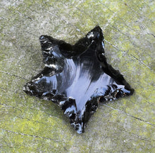 Load image into Gallery viewer, Black Obsidian (Dragon Glass) Crystal Star