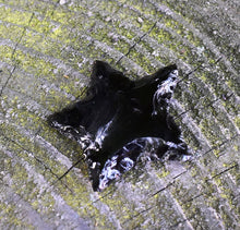 Load image into Gallery viewer, Black Obsidian (Dragon Glass) Crystal Star