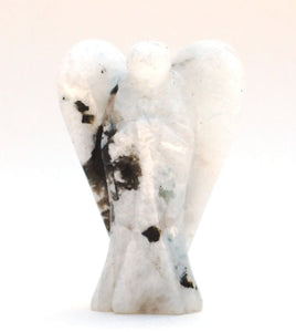 Rainbow Moonstone Crystal Healing Angel - Krystal Gifts UK